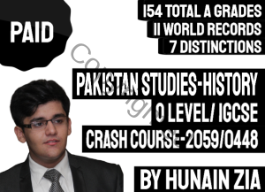 Pakistan Studies 2059 O Level and IGCSE Pakistan studies 0448 The History and Culture of Pakistan Crash Course