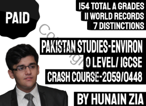 Pakistan Studies 2059 O Level and IGCSE Pakistan studies 0448 The Environment of Pakistan