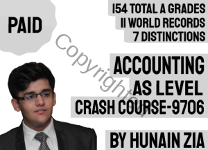 AS Level Accounting 9706 Crash course