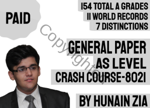 English General Paper (8021) AS Level Crash Course