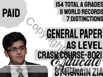 English General Paper (8021) – AS LEVEL – Crash Course