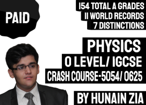 O Level Physics Crash Course 5054 And IGCSE Physics Crash Course 0625