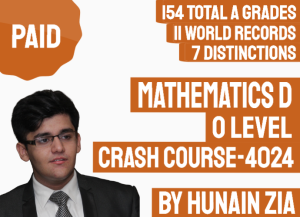 O Level Mathematics Full Scale Course 4024