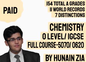 O Level Chemistry 5070 and IGCSE Chemistry 0620 Full Scale Course