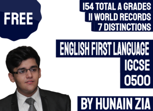 IGCSE English First Language (0500) Free Course