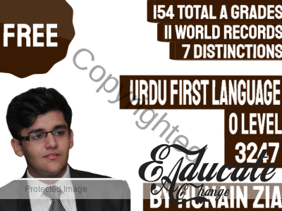 O Level Urdu - First Language (3247) Free Course