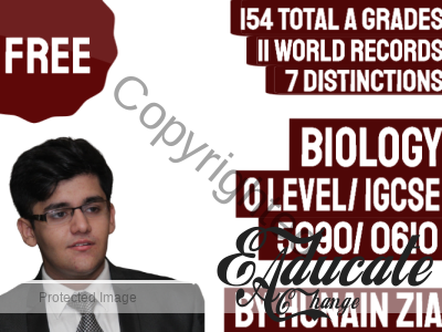 O Level Biology 5090 / IGCSE Biology 0610 Free Course