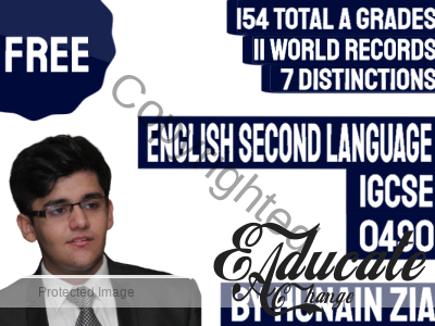 IGCSE English As A Second Language (0510) Free Education