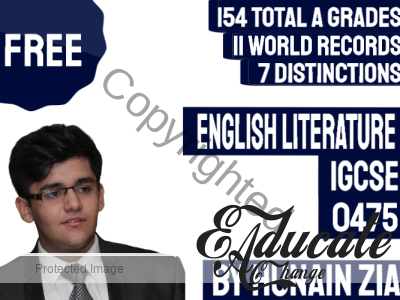 English – Literature In English (0475) | IGCSE | Free Course
