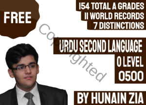 O Level Urdu Second Language 3248