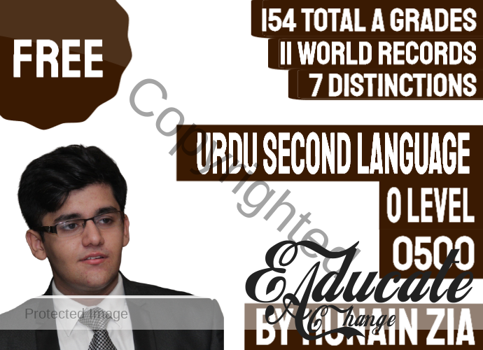 O Level Urdu Second Language 3248