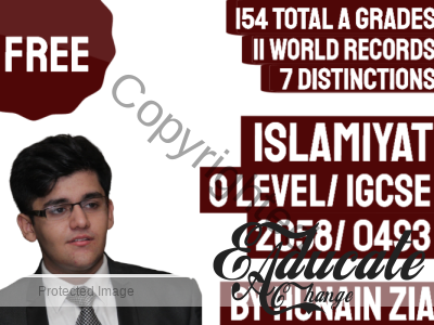 O Level Islamiyat 2058/ IGCSE Islamiyat 0493 Free Course
