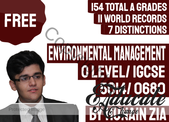 O Level & IGCSE Environmental Management 5014 & 0680