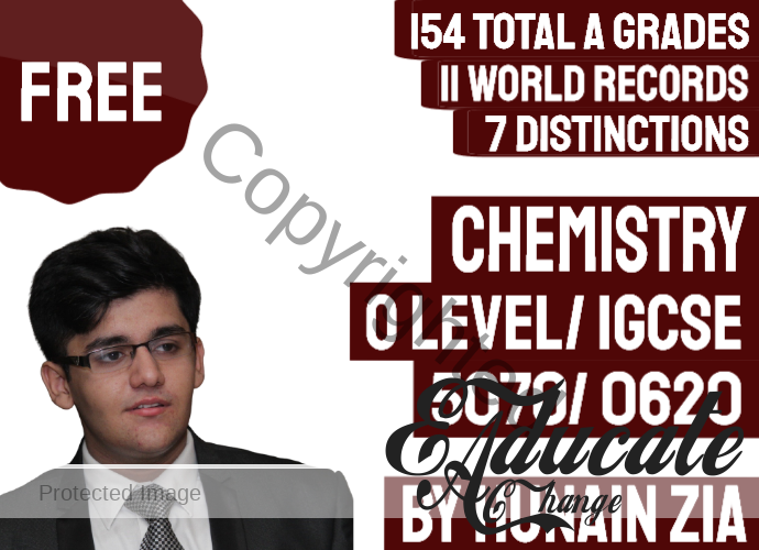 O Level Chemistry 5070 / IGCSE Chemistry 0620 Free Oourse