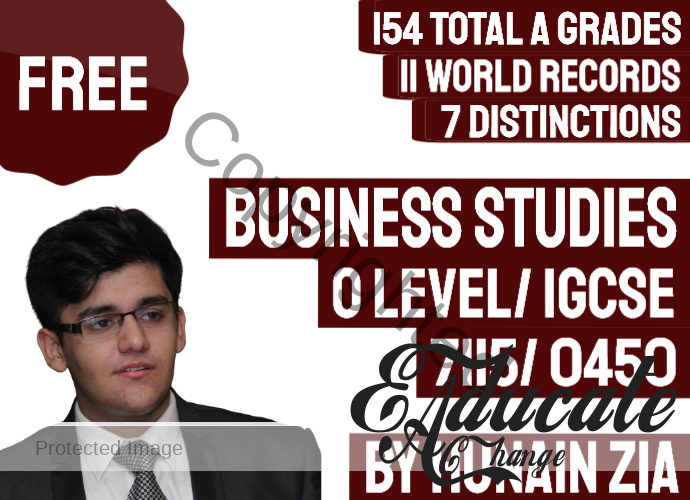 O Level & IGCSE Business Studies 7115 & 0450