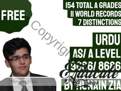 AS Level Urdu 8686 & A Level Urdu 9686 Free Course