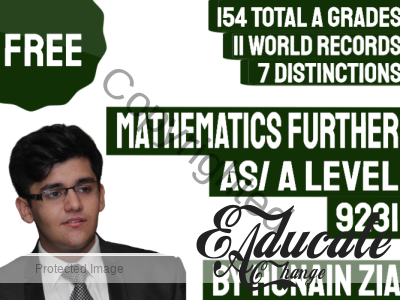 A Level Mathematics Further (9231) Free Course