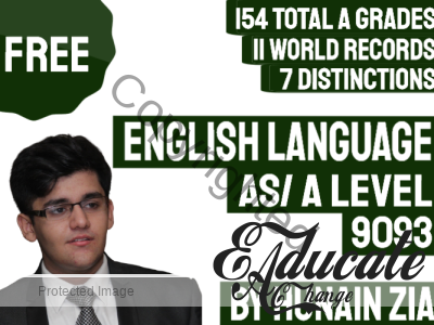English Language (9093) | AS & A Level | Free Course
