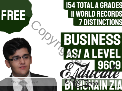 AS Level & A Level Business (9609) Free Course