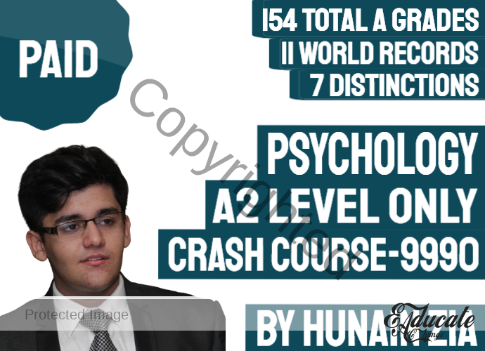 A2 Level Psychology 9990 Crash Course