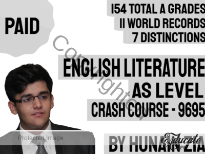 English Literature (9695) | AS Level | Crash Course