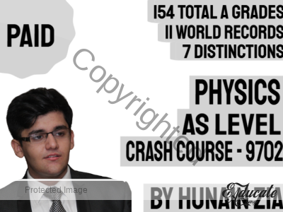 Physics (9702) | AS Level | Crash Course