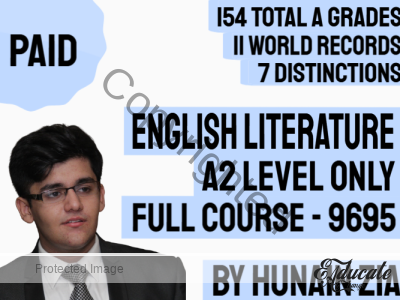 English Literature (9695) | A2 Level ONLY Not AS | Full-Scale Course