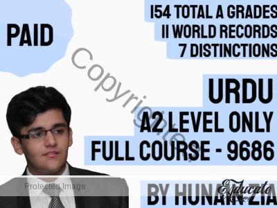 Urdu (9686) | A2 Level ONLY Not AS | Full-Scale Course