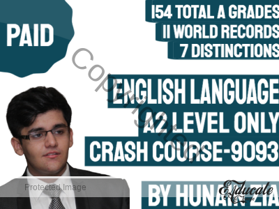 English Language (9093) | A2 Level ONLY (NOT AS) | Crash Course