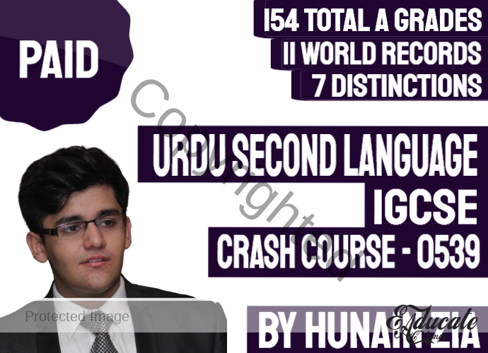 IGCSE Crash course Urdu