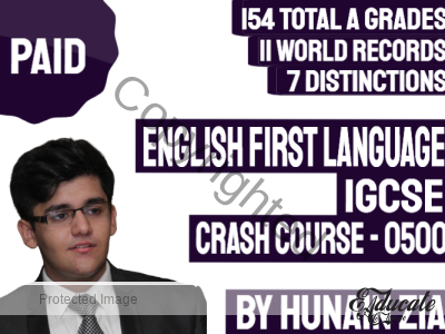 English First Language (0500) | IGCSE | Crash Course