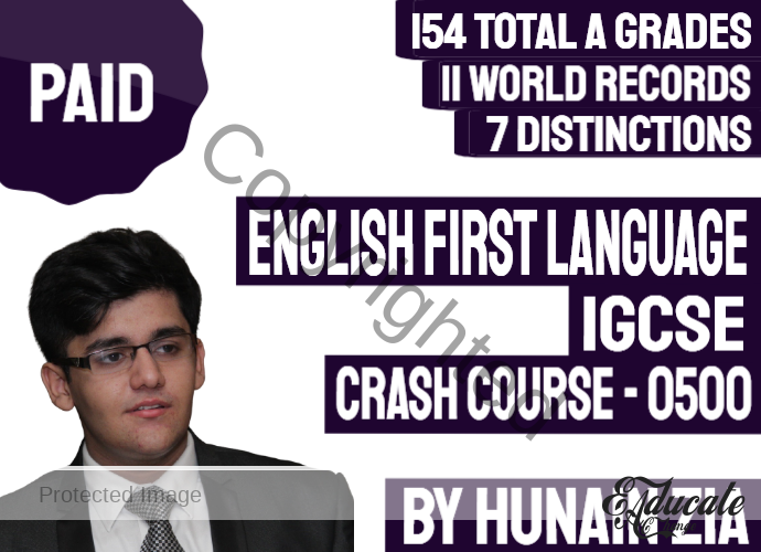 IGCSE ENG LANG CRASH COURSE