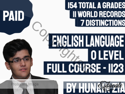 English Language (1123) | O Level | Full-Scale Course