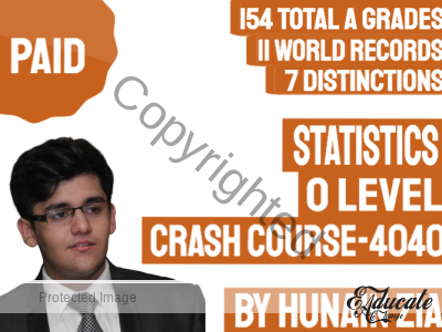 Statistics (4040) | O Level | Crash Course