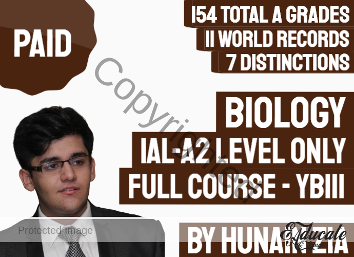 IAL Design A2 Level Biology