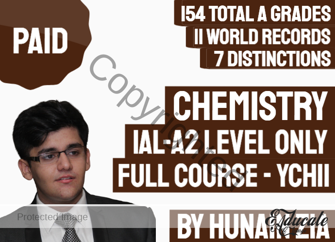 IAL Design A2 Level Chemistry