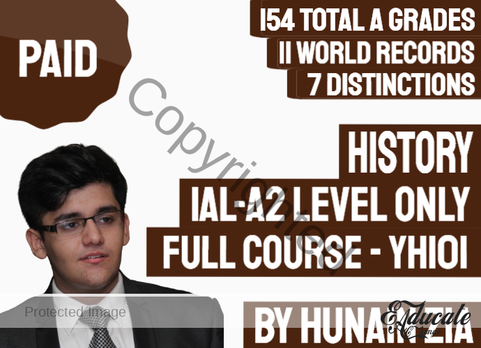 IAL Design A2 Level History