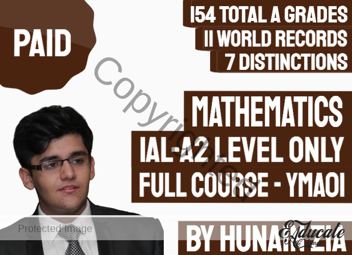 IAL Design A2 Level Mathematics