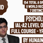 Psychology (YPS01) | Pearson Edexcel International Advanced Level (IAL) – A2 Level ONLY Not AS | Full Scale Course