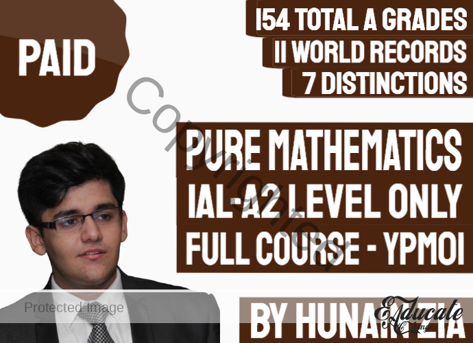 IAL Design A2 Level Pure Mathematics