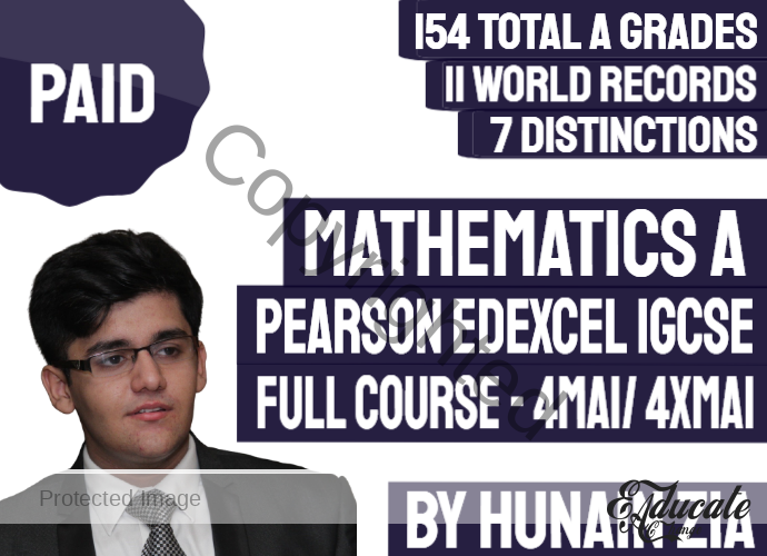 Pearsn Edexcel IGCSE Mathematics A